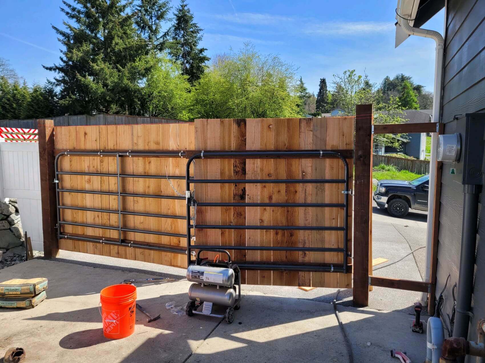 Gate Install by Truelife Construction LLC